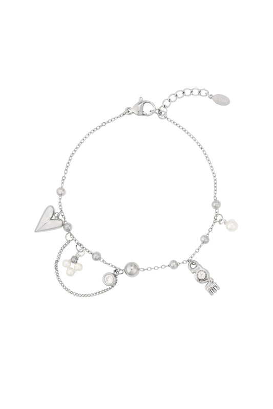 Milla armband - zilver