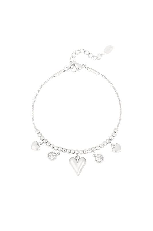 Mijntje armband - zilver