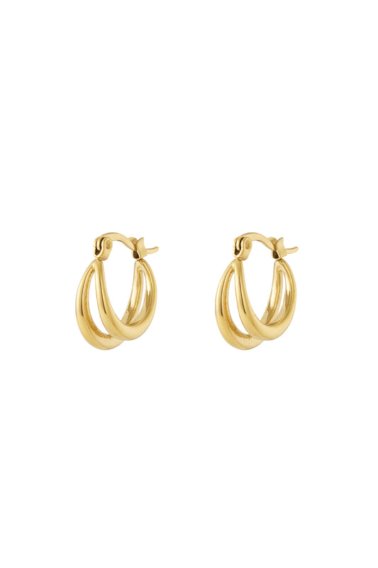Jetta oorbellen - goud