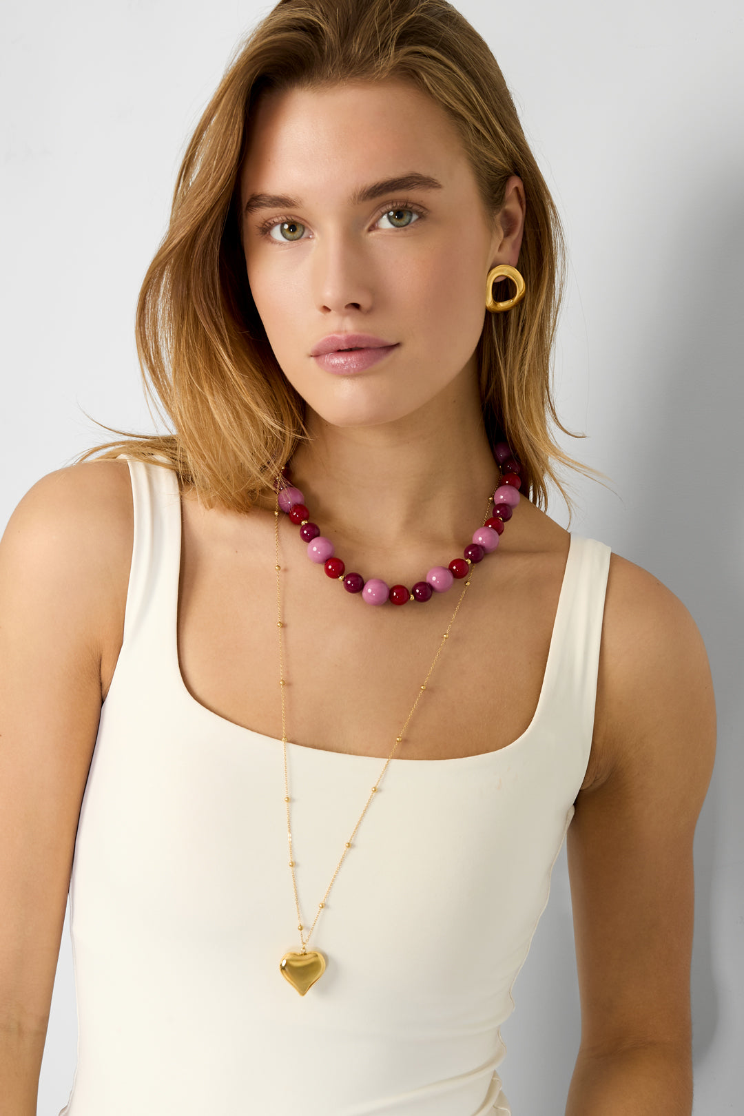 Mickey ketting - goud