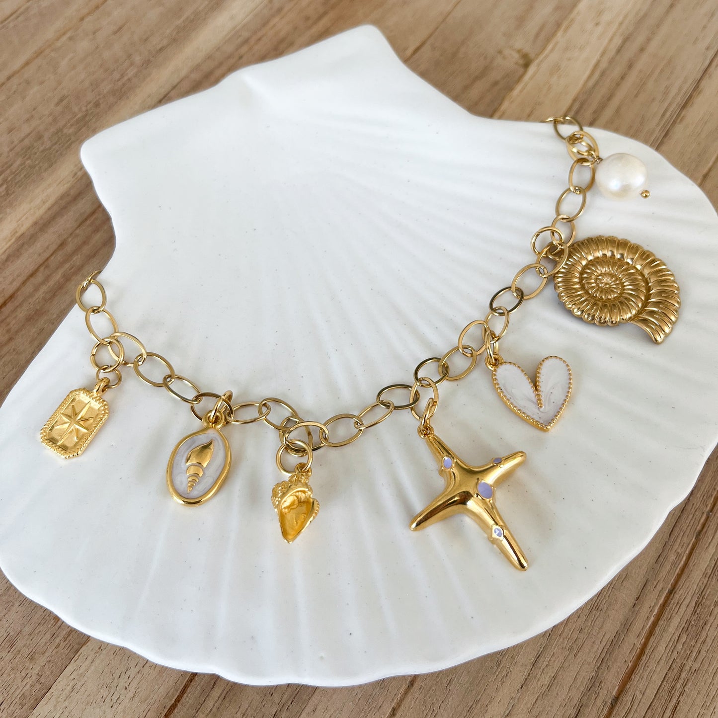 Under the sea ketting - goud