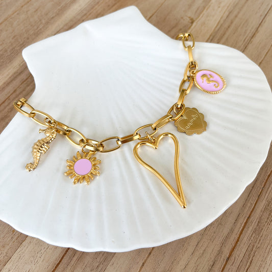 Summer secret ketting - goud