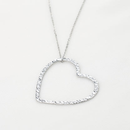 Love language ketting - zilver