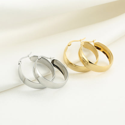 Dominique oorbellen - zilver