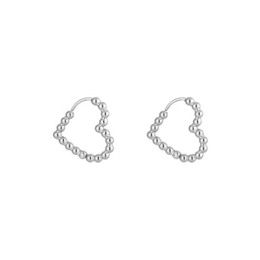 Ayden oorbellen - zilver