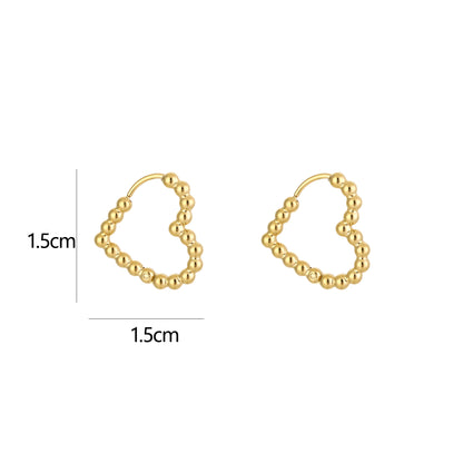 Ayden oorbellen - goud