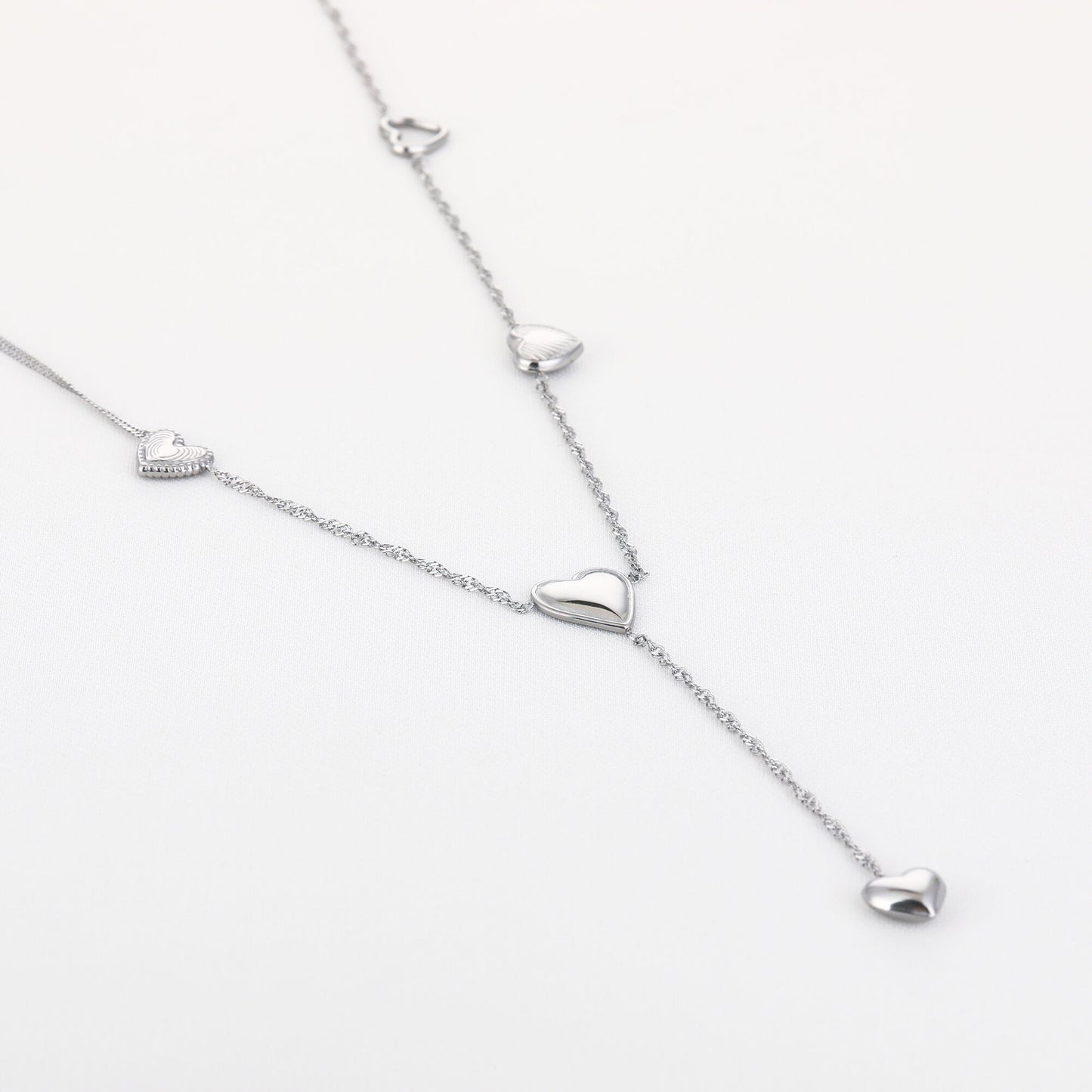 Bodine ketting - zilver