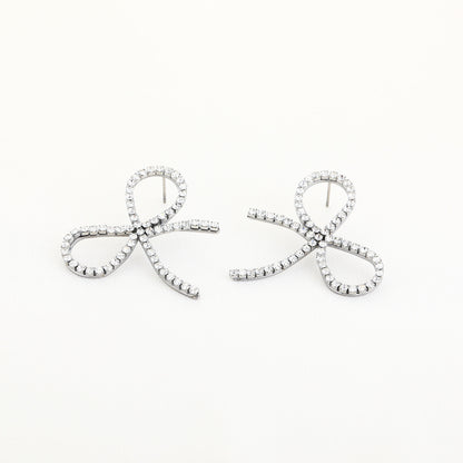 Felien oorbellen - zilver