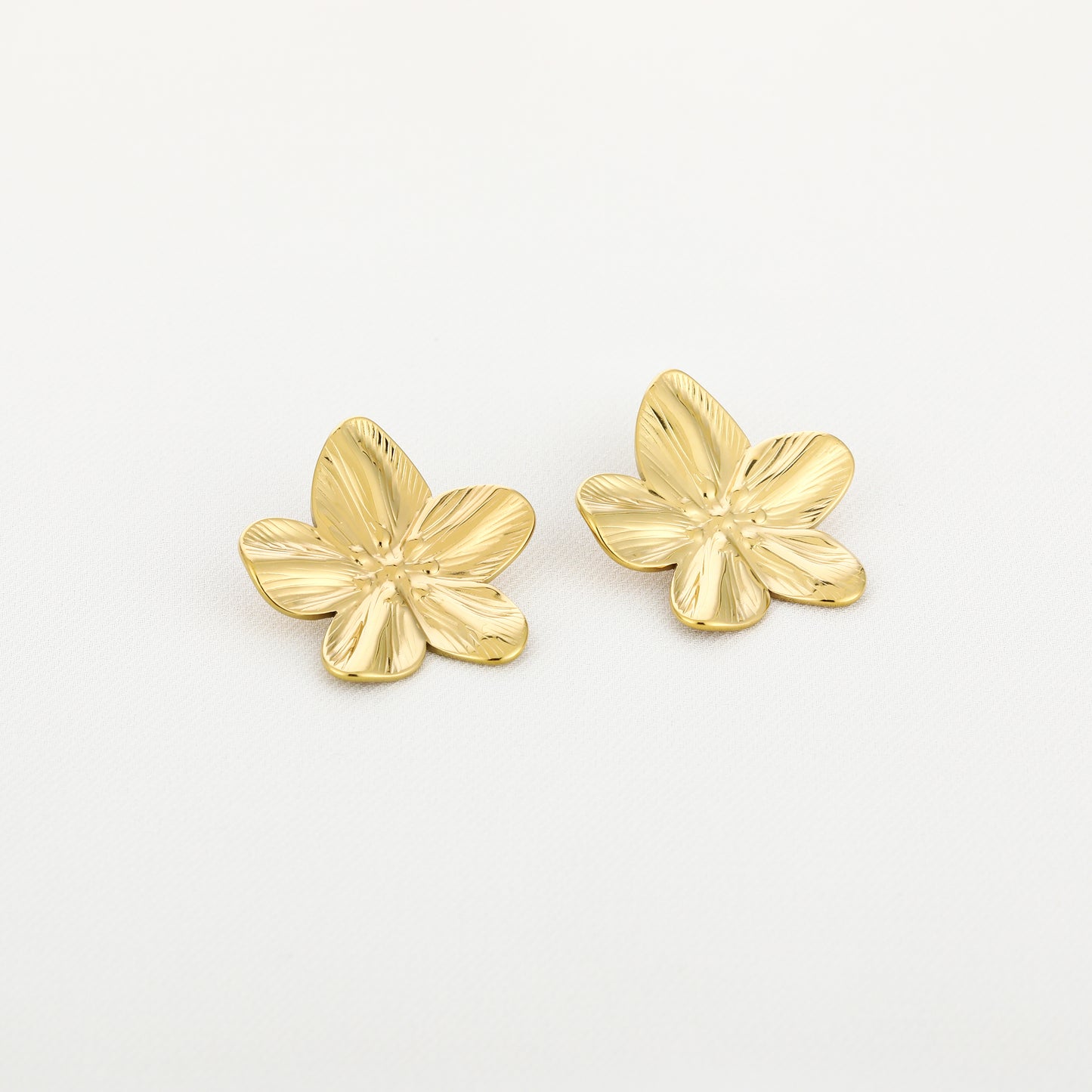 Lauraine oorbellen - goud