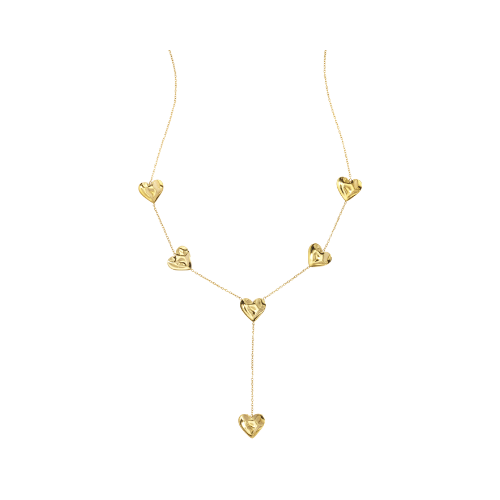 Veerle ketting - goud