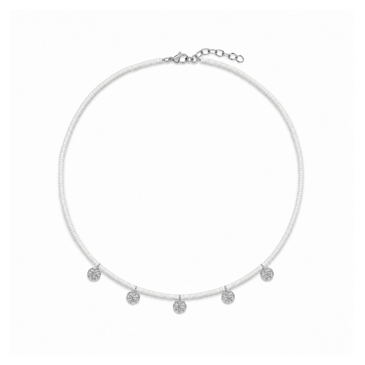Fien ketting - zilver