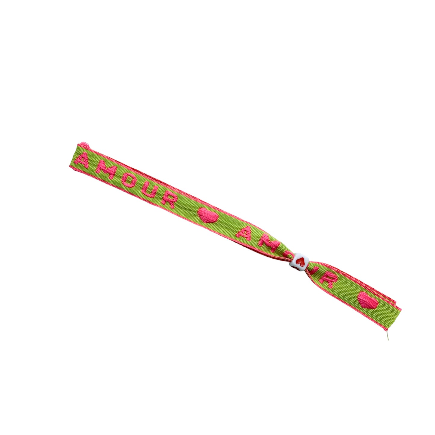 Amour green/pink - armband