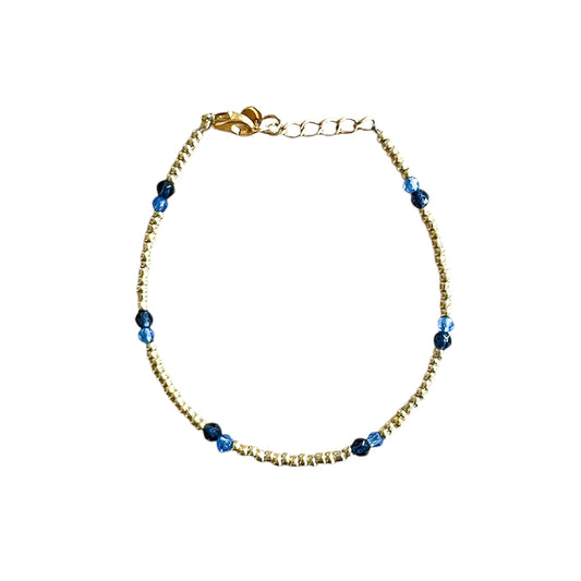 Ocean Blues armband - goud