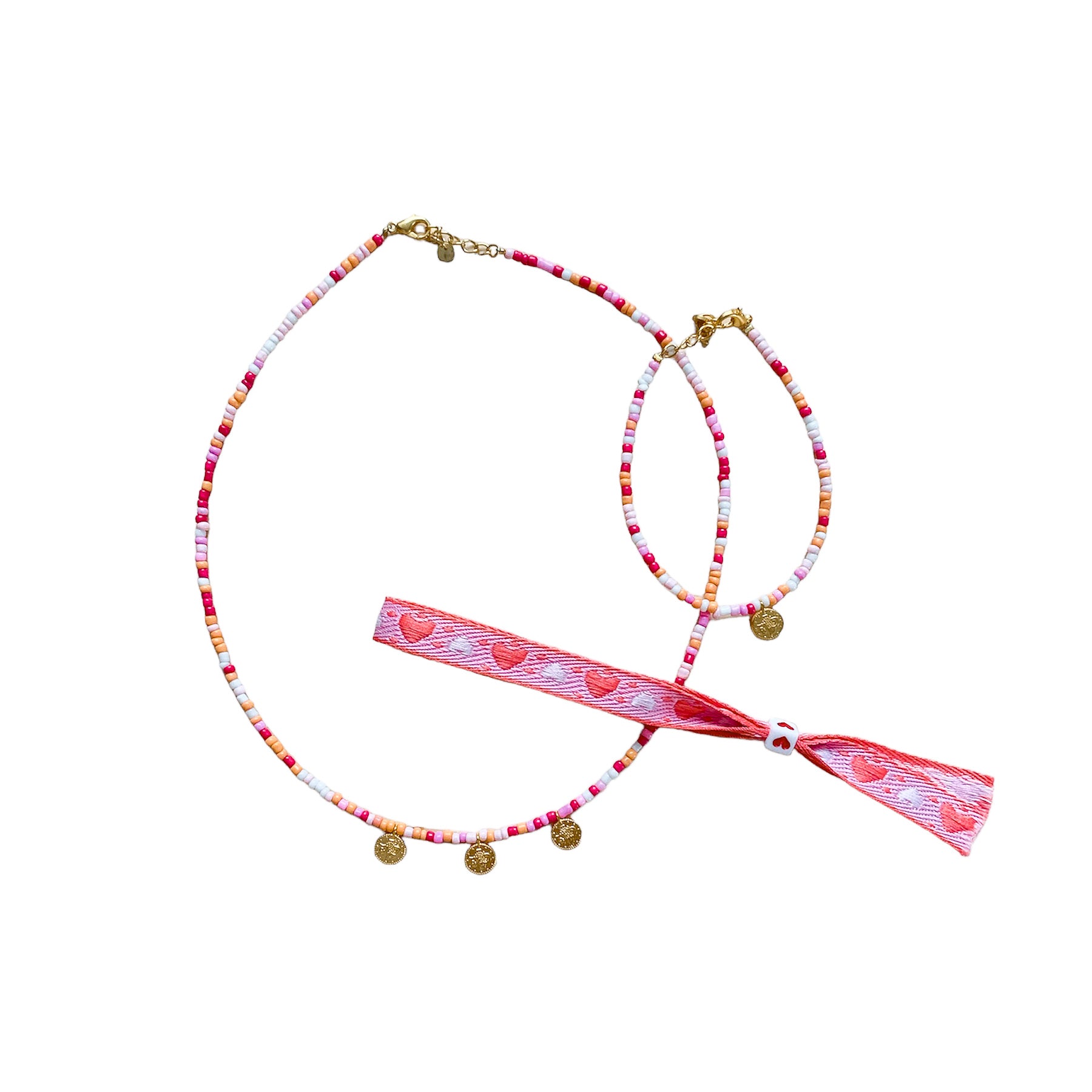 Medea | Ketting 925 sterling zilver met edelsteen kralen Medea | Ketting 925 sterling zilver met edelsteen kralen