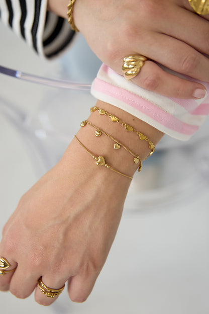Nori armband - goud