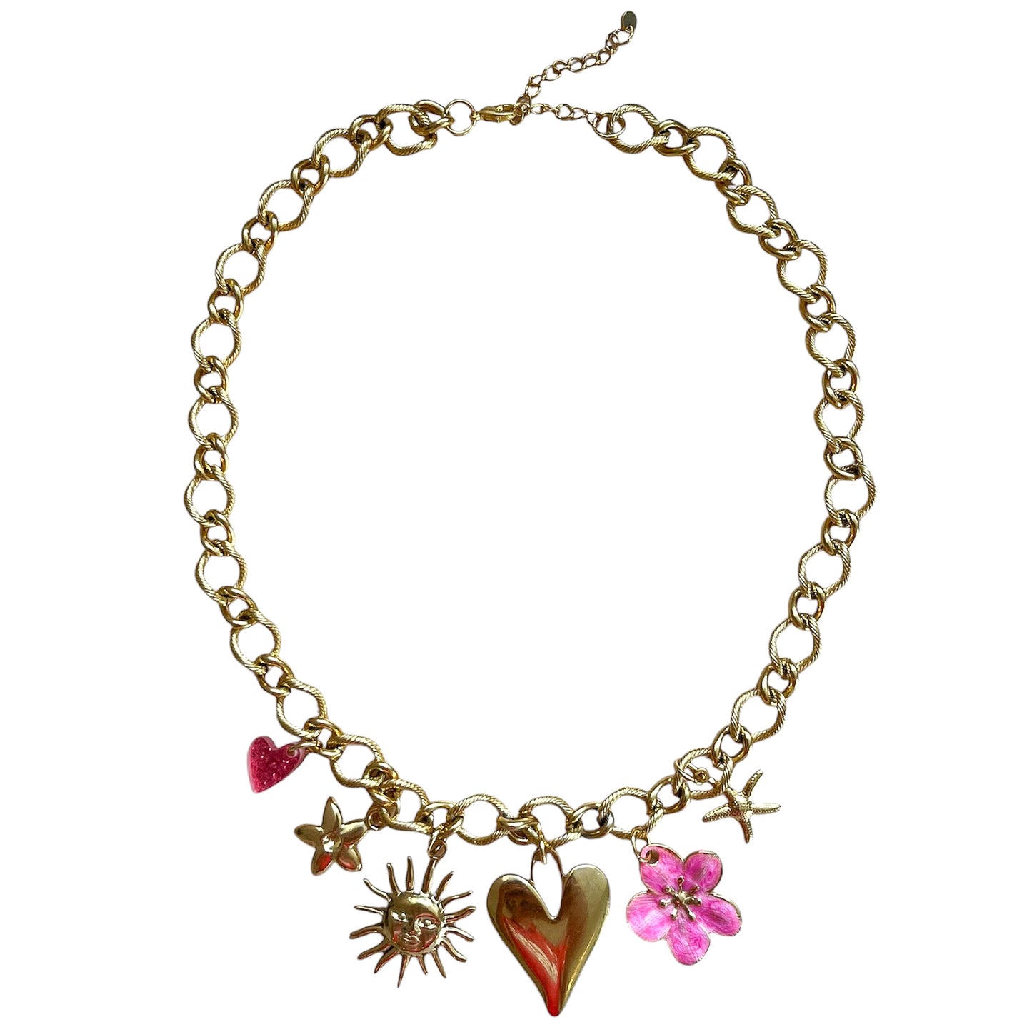 Tropical Bloom ketting - goud