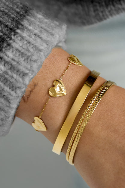 Isa armband - goud
