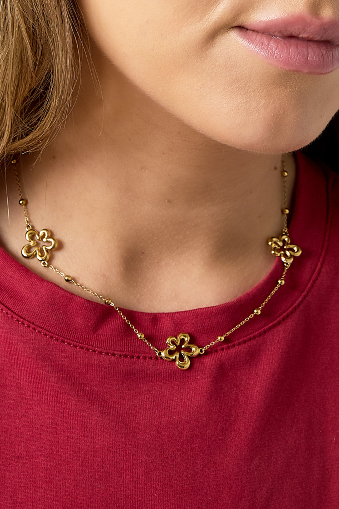 Anne ketting - goud
