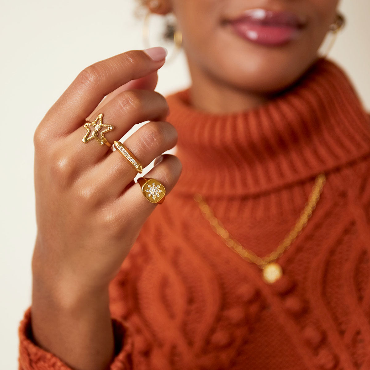 Shiny star - ring
